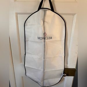 Moncler Coat Garment bag with zipper